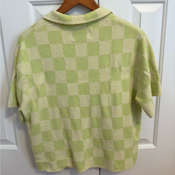 UGG Jeannie Checkerboard Terry Button-down Shirt size XL - Picture 8 of 12